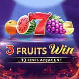 3 Fruits Win: 10 Lines Adjacent