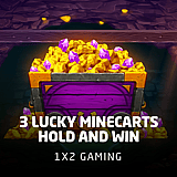 3 Lucky Minecarts Hold and Win