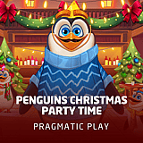 Penguins Christmas Party Time